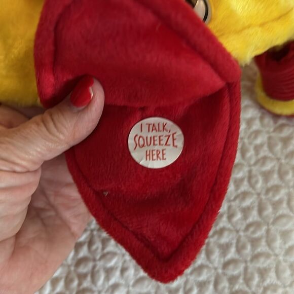 Yellow and Red Chicken Hat Kids Child Size - Picture 4 of 8